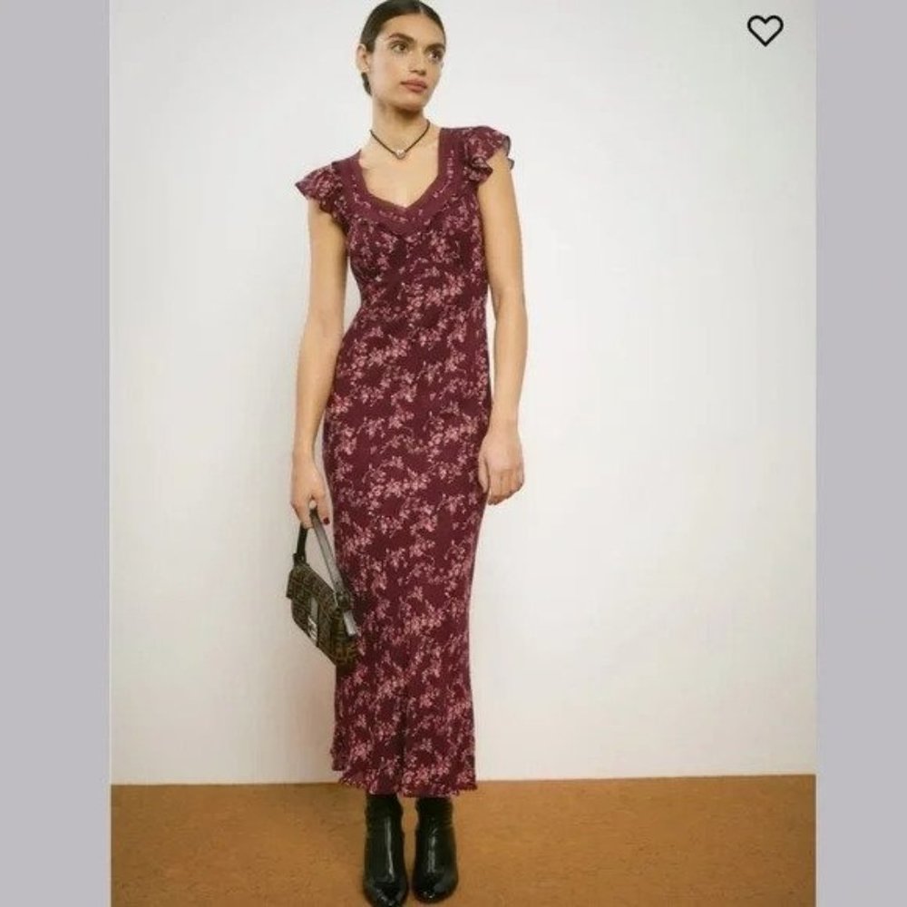Reformation Pearce Dress Size 8